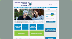 Desktop Screenshot of caringinfo.org